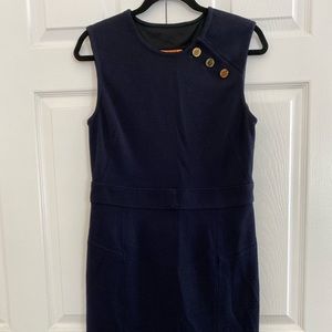 Navy blue dress